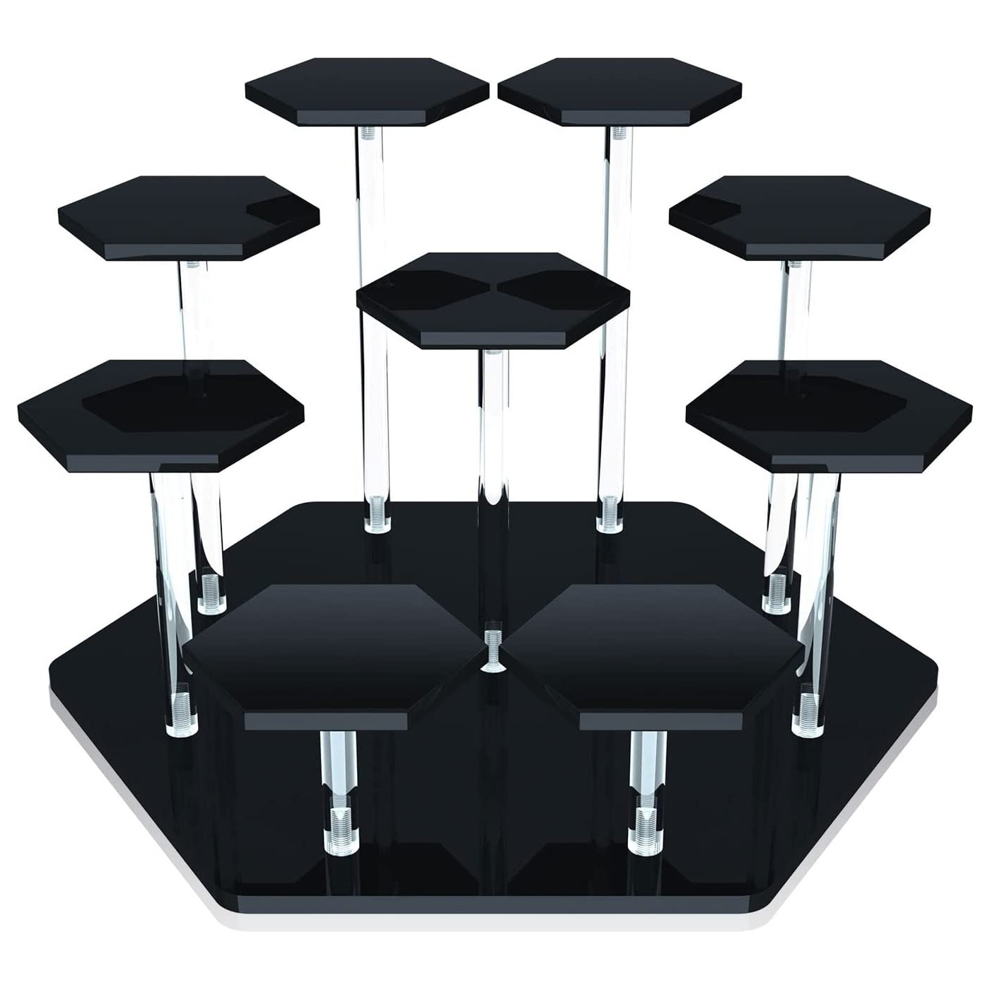 8/9 Tier Acrylic Display Stand - Cupcake Stand Tier 评论和价格