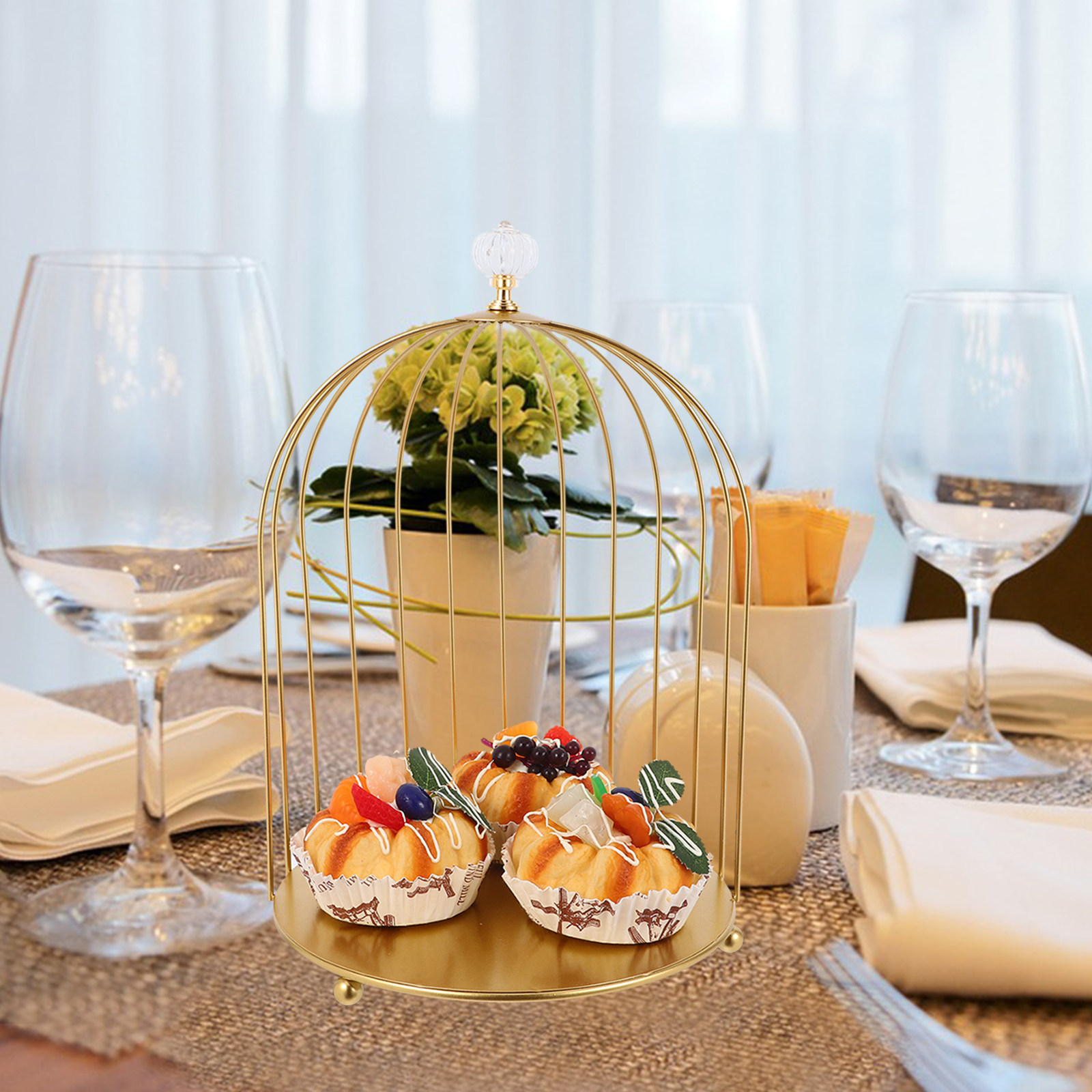 Birdcage Cupcake Stand 2 Tier  - Cupcake Stand Tier 评论和价格