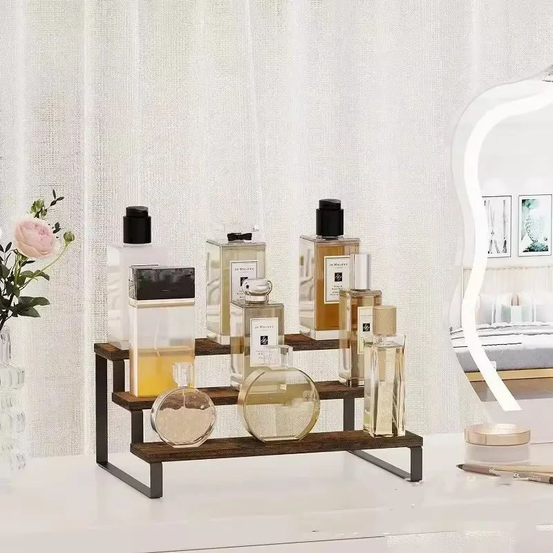 3 Tier Wooden Display Riser Cu - Cupcake Stand Tier 评论和价格