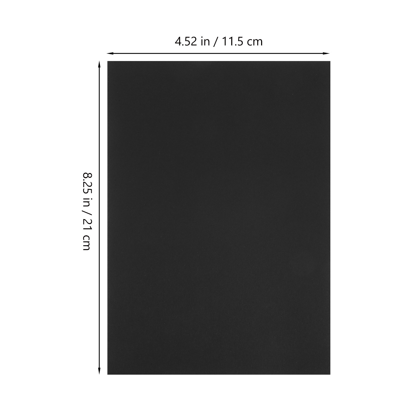 50Sheets Black Cardstock Thick - Papercraft Supply Invitation 评论和价格